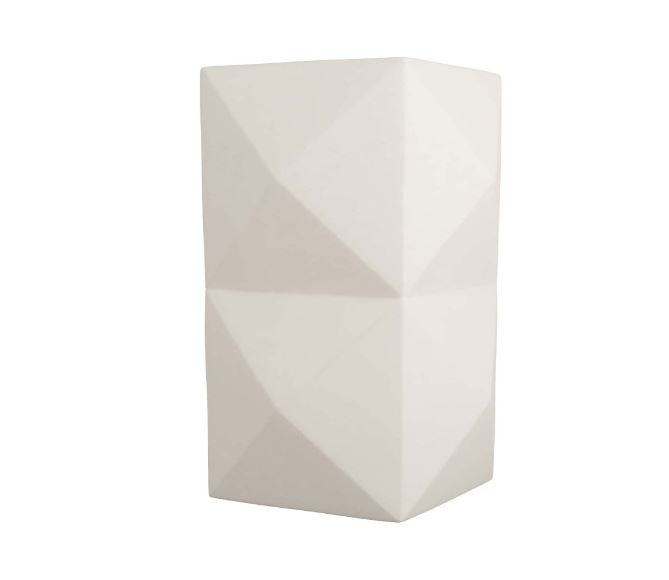 Matte Ivory Concrete Stool