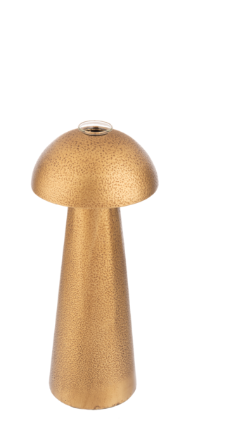 Gold Mushroom Bud Vase by Ganz CB184136