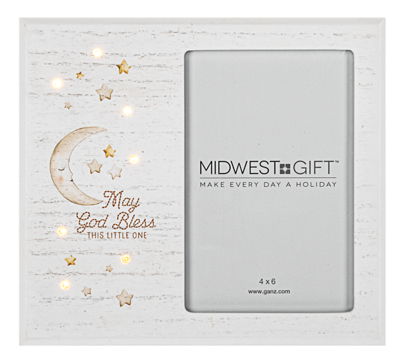 LED Light Up Baby 4x6 Picture Frame by Ganz ME194737