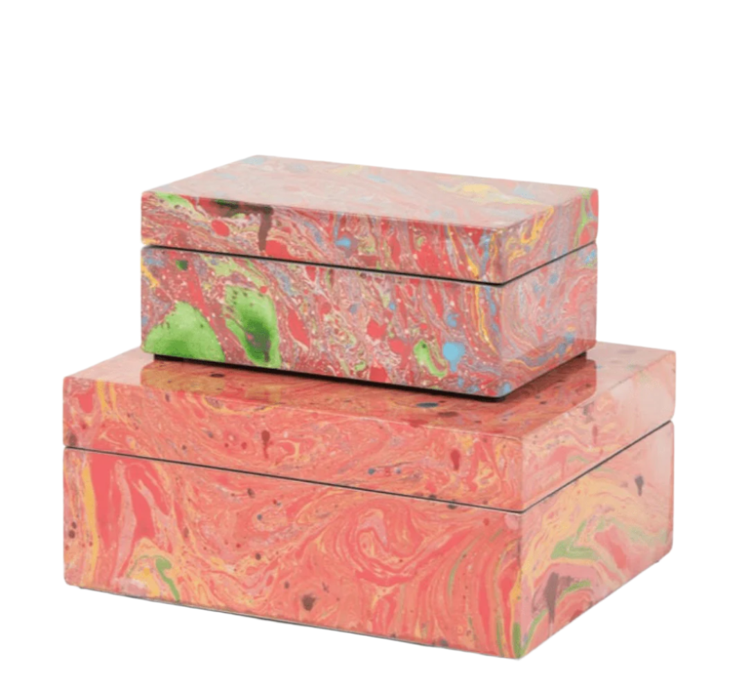 Nola Pink Decorative Boxes