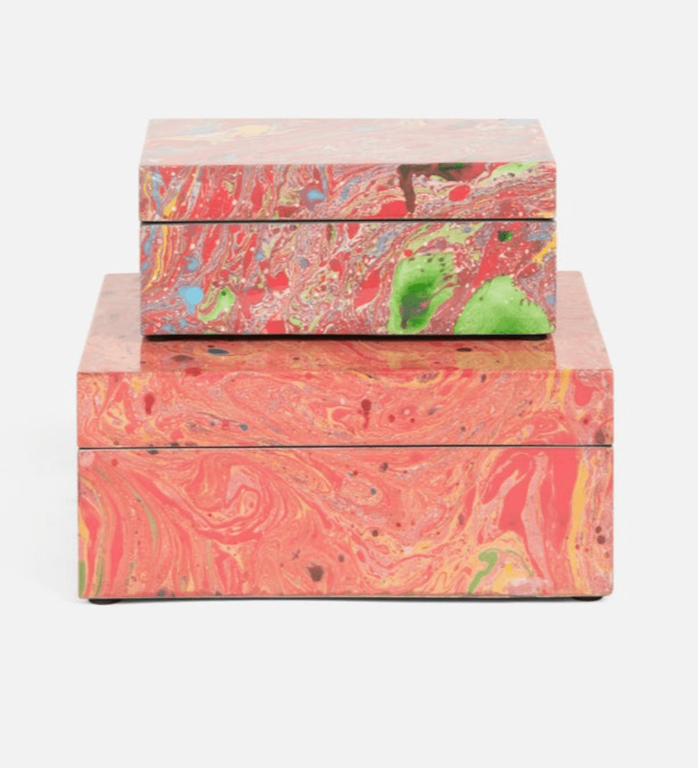 Nola Pink Decorative Boxes
