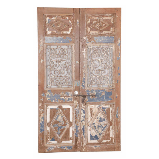 Artisan Crafted Teak Door