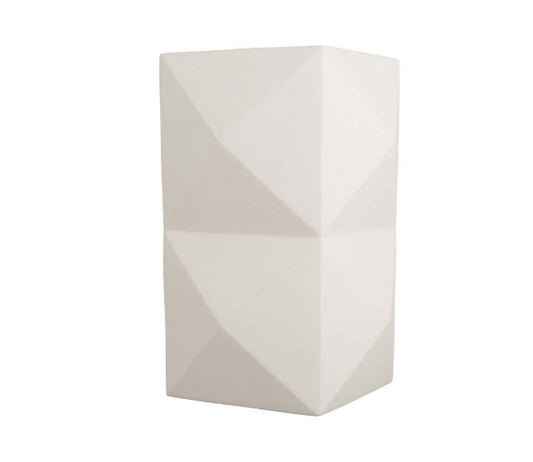 Matte Ivory Concrete Stool