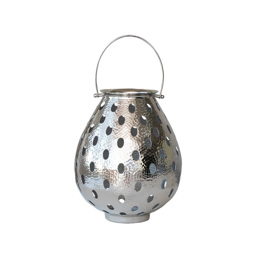 Hammered Metal Lantern