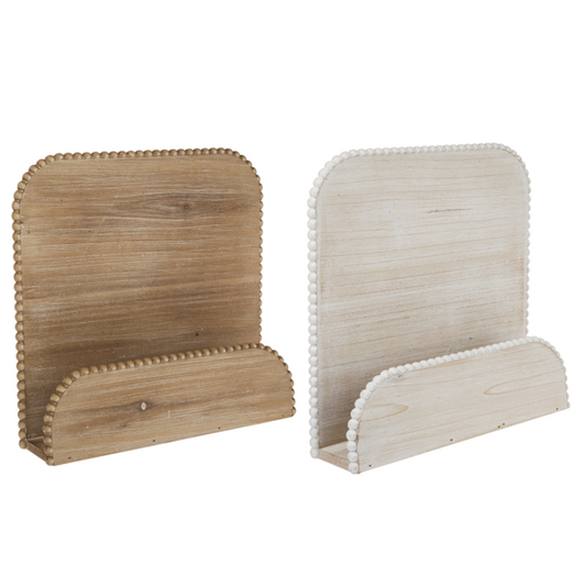 Wood Beaded Trim Book Holder by Ganz CB179225