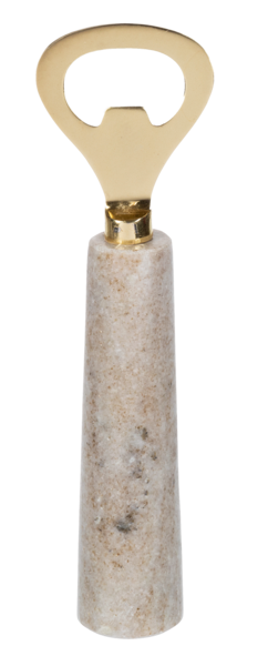 Beige Marble Bottle Opener by Ganz CB179883
